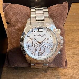 Michael Kors silver watch